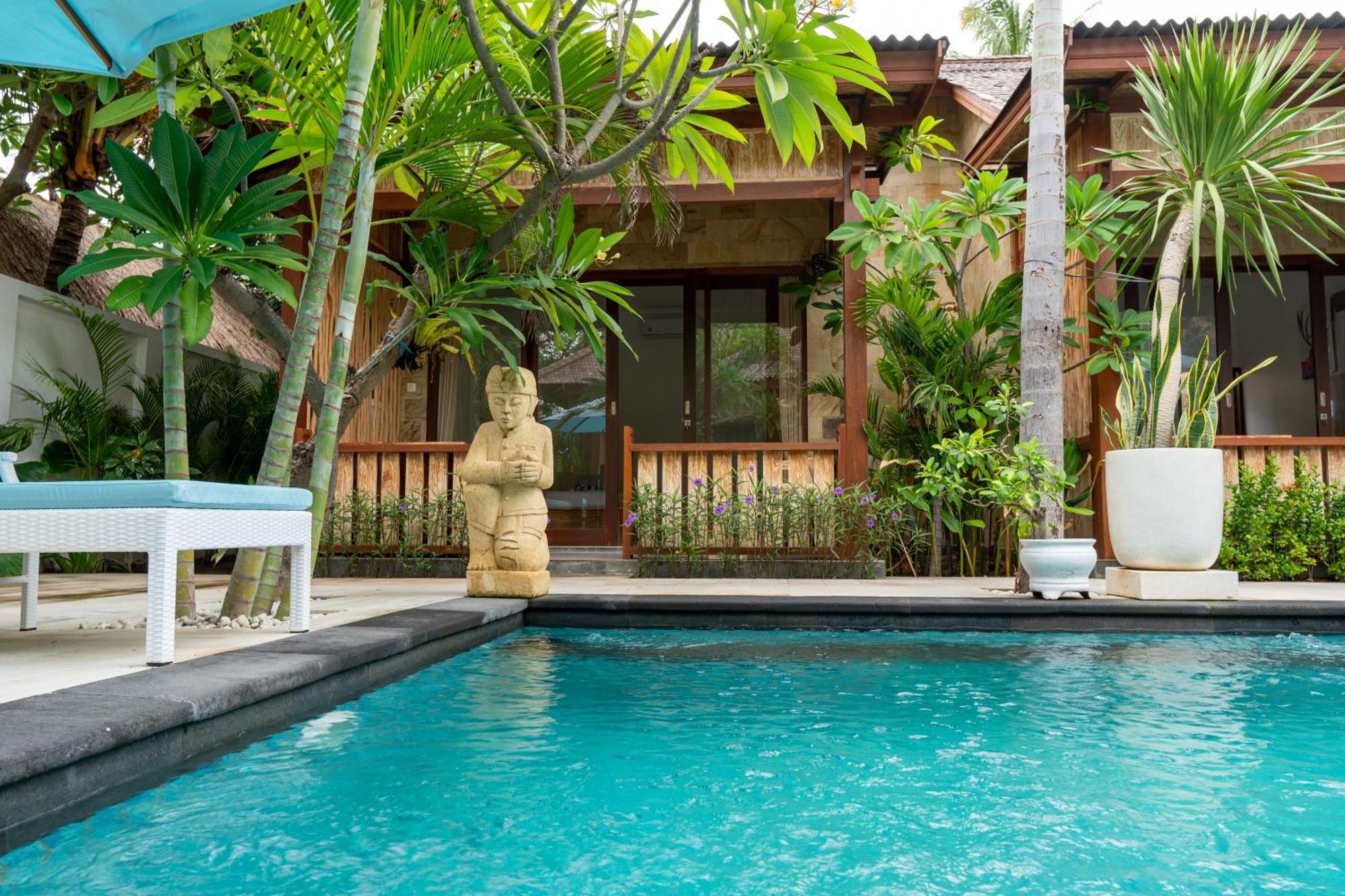 Villa Tahid Gili Air Buitenkant foto